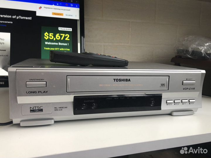 Видеомагнитофон Toshiba