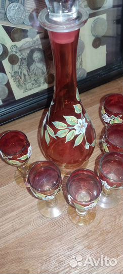 Сет для вина богемия