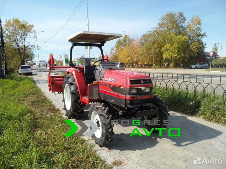 Мини-трактор Mitsubishi MT305, 2002