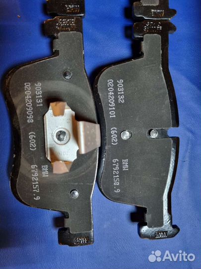 Тормозные колодки передние 34116874331 F20 F30