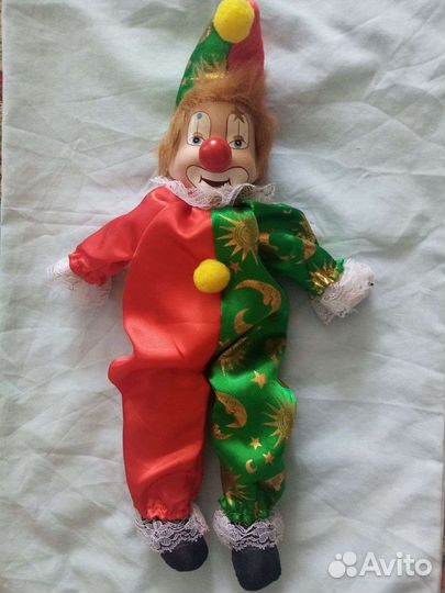 Куклы Клоун и Пиннокио