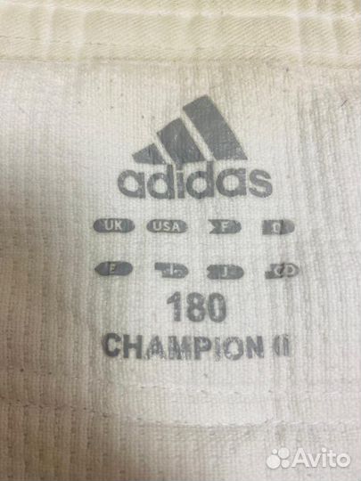 Кимоно Мужской Цвет белый Размер180