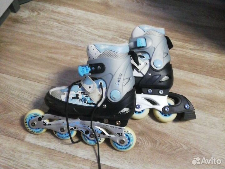 Раздвижные роликовые коньки, ролики детские