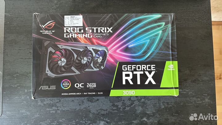 Видеокарта Asus Strix RTX3090 OC