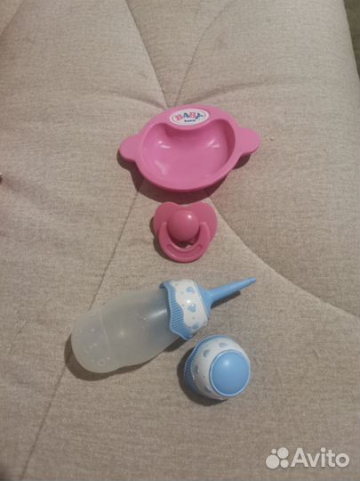 Кукла пупс Беби Борн с одеждой и аксессуарами