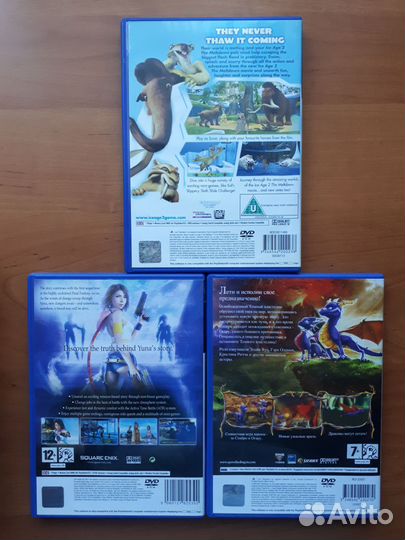 Игры для PS2 (лицензия)