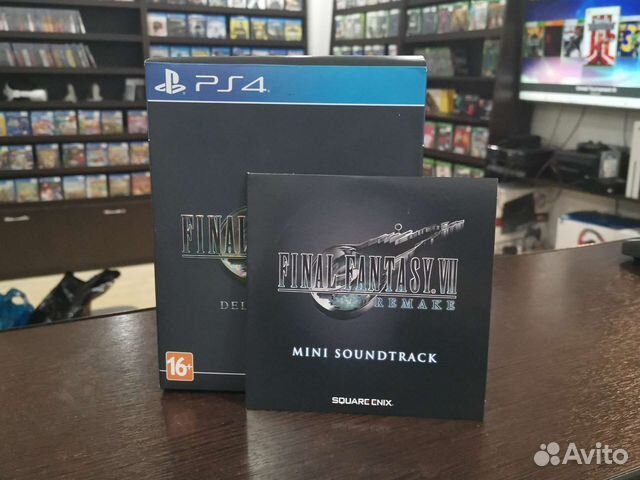 Final Fantasy VII Remake Deluxe Edition (PS4) Б/У