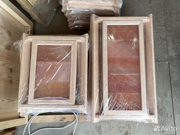 Абажуры с гималайской солью для бани сауны