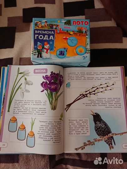 Лот Изучение времен года