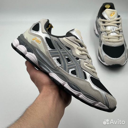 Современные кроссовки Asics GEL-NYC White Black