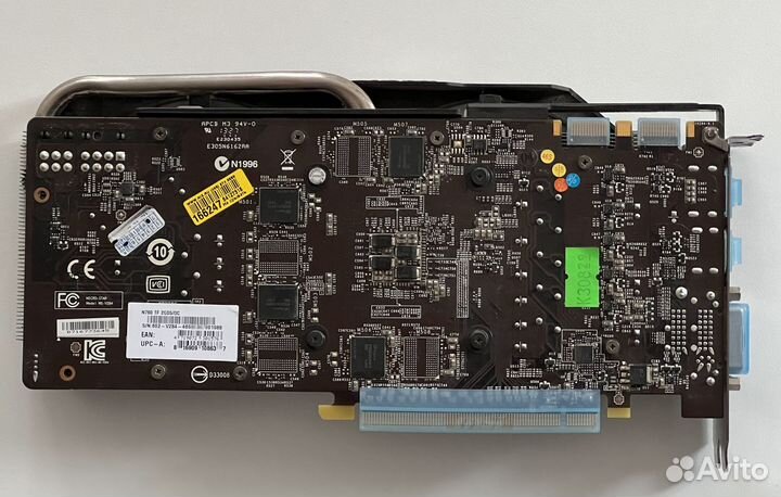 Видеокарта MSI GeForce GTX 760 OC gaming 2 Гб gddr