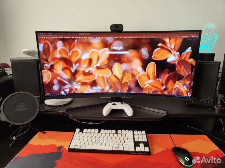 Игровой монитор Xiaomi Mi Curved Gaming Monitor 34