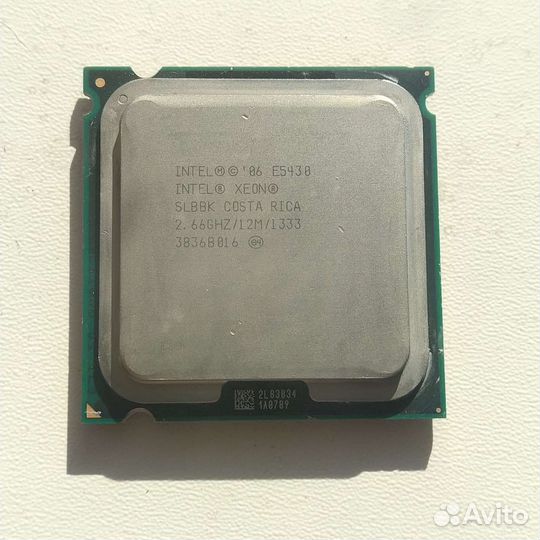 Процессор Intel Xeon E5430 LGA 771 LGA 775