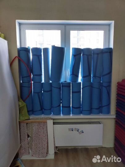 Коврик для фитнеса новый