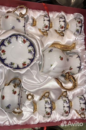 Кофейный сервизYamasen gold collection Япония