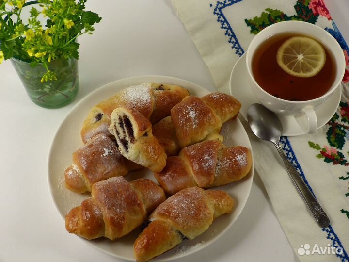 Рогалики с маком