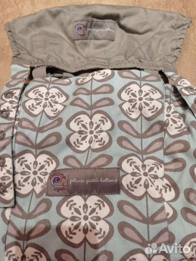 Эргорюкзак ergo baby organic петуния