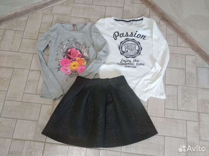 Юбка, кофты