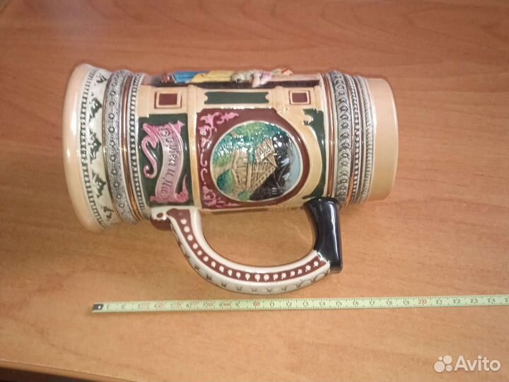 Кружка пивная керамическая