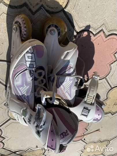 Роликовые коньки детские раздвижные