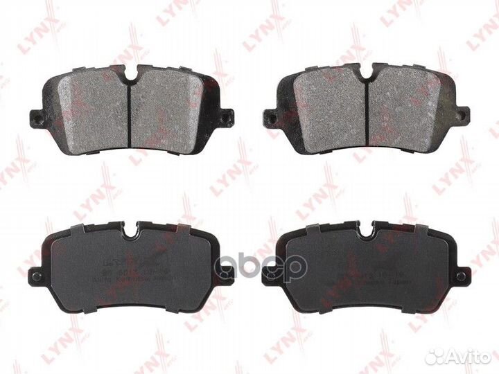 Колодки тормозные дисковые зад BD5013 lynxauto