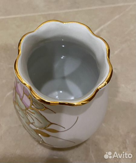 Вазочка фарфор ручная работа