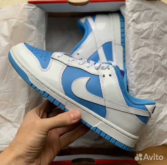 Кроссовки женские Nike Dunk Low Reverse UNC