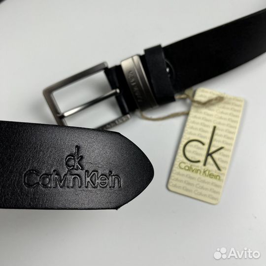 Ремень мужской Calvin Klein кожаный