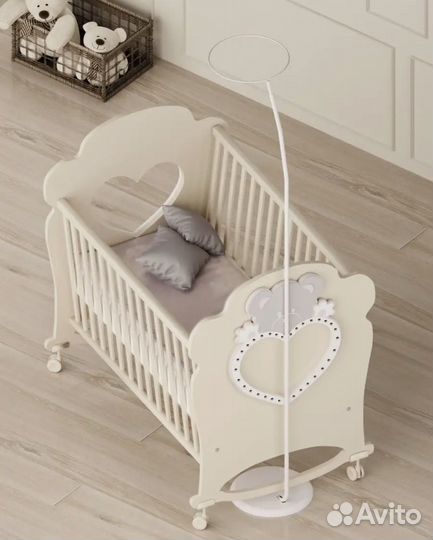 Балдахин в кроватку с держателем