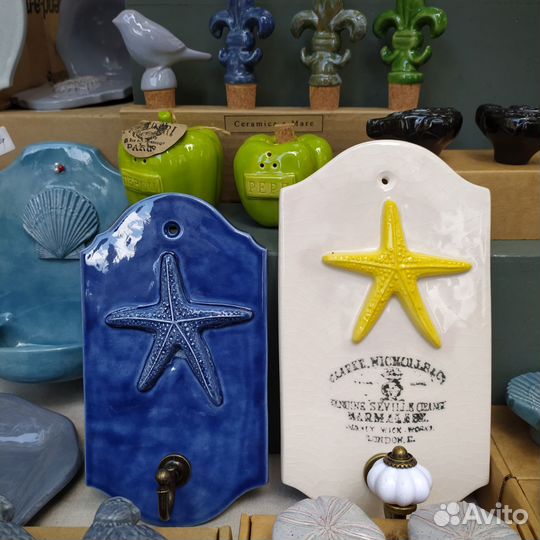 Крючок керамический. Настенные крючки