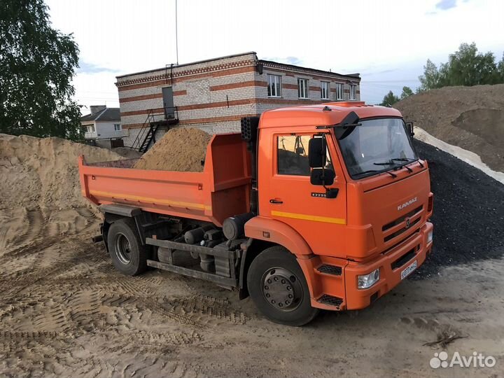 Услуги экскаватора погрузчика+аренда самосвалов