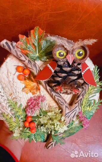 Осенняя поделка. Панно в садик или в школу