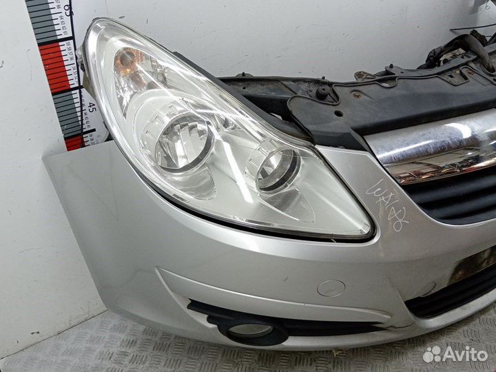Бампер (ноускат) для Opel Corsa D