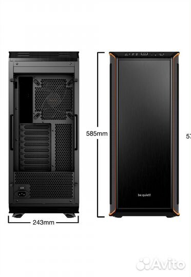 Компьютерный корпус be quiet Dark Base 900 Orang