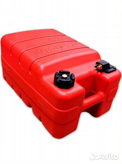 Топливный бак для лодки и катера 24л с коннектором
