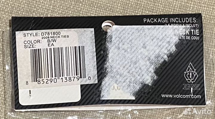 Галстук Volcom 2008 Neck Ties B/W