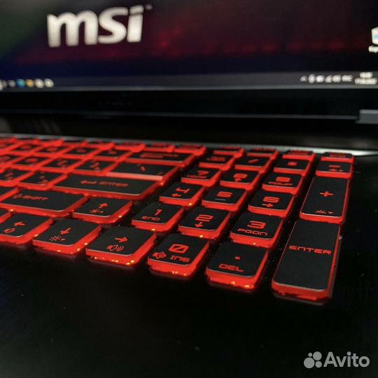 Ноутбук игровой MSI GF75 Thin