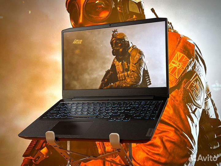 Ноутбук Lenovo ideapad Gaming / RTX 3050 Ti / R5