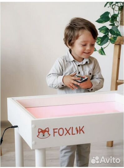 Детский световой стол песочница