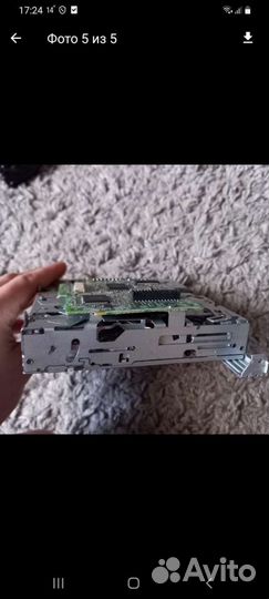 Магнитола(запчасть от нее) soni, сиди привод