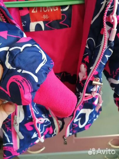 Куртка для девочки демисезон 86