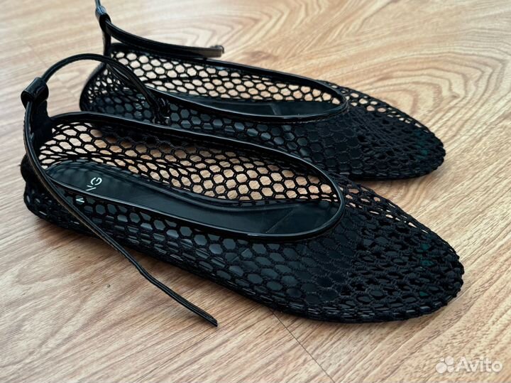 Балетки сетка mango