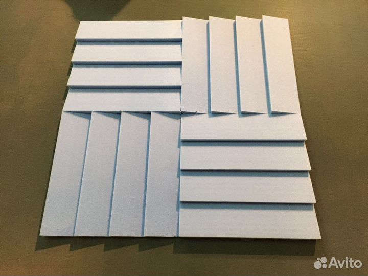 Акустический поролон пирамида