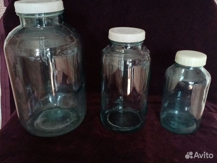 Банки стеклянные
