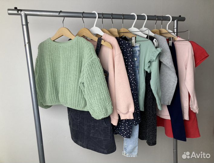 Фирменные вещи пакетом девочке 98/104 hm zara