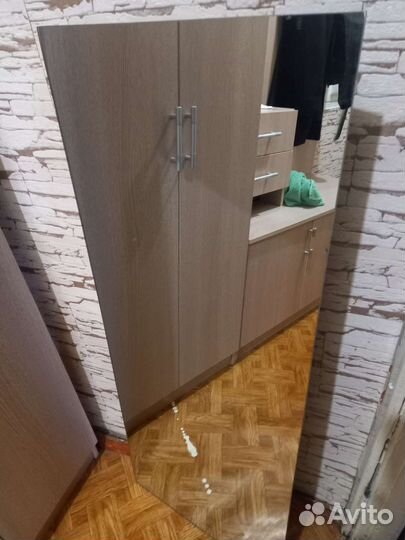 Зеркало 42.5х106.5 без рамы