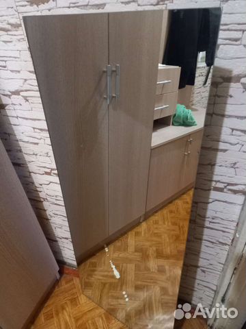 Зеркало 42.5х106.5 без рамы