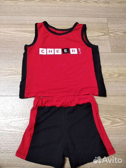 Топ и шорты для Чирлидинга