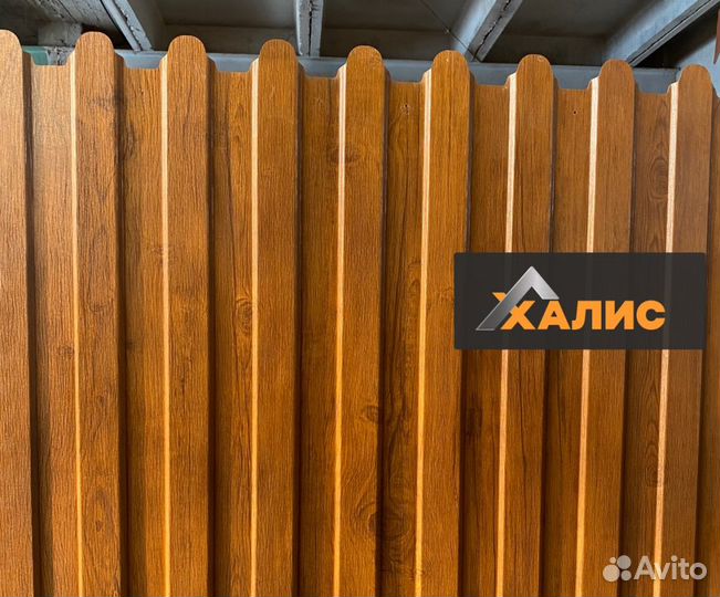 Профнастил фигурный 3Д