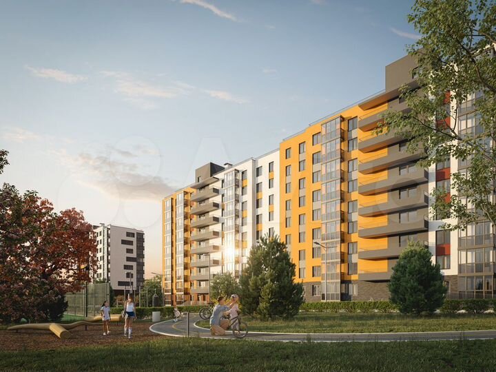 1-к. квартира, 40,5 м², 6/9 эт.
